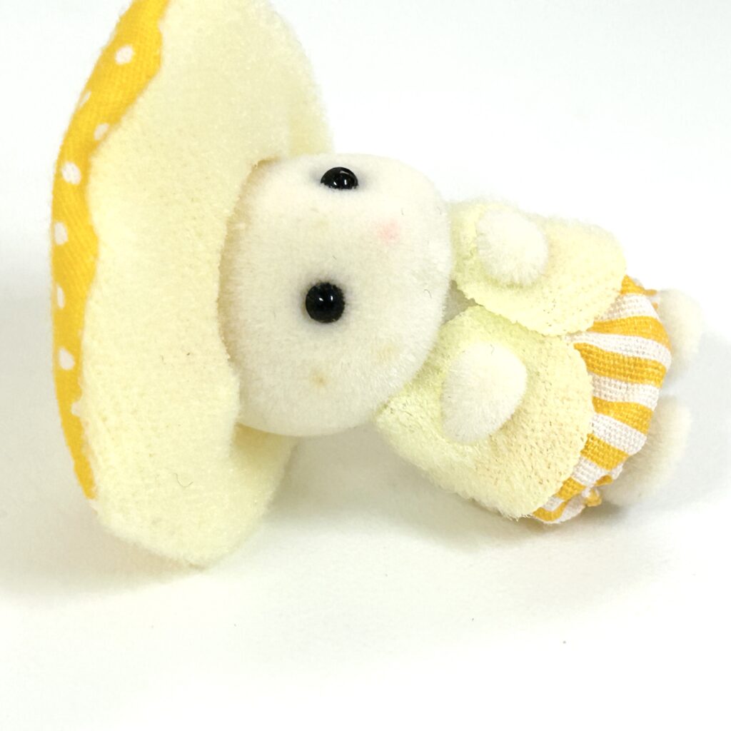 [used] Baby Collection Secret Forest Marshmallow Mouse Familymart 2023 Sylvanian Families Calico Critters