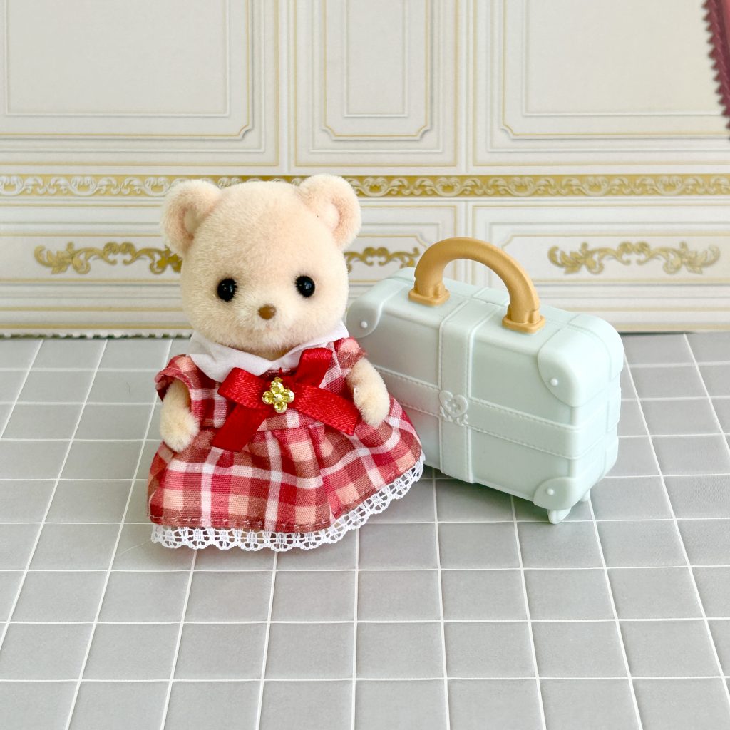 Dollhouse Flooring Sheets Set of 2 Gray Square Tile Seria