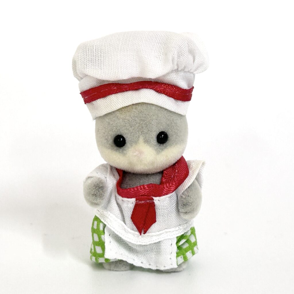 [used] Forest Kitchen Baby Cottontail Chef 2021 Sylvanian Families Calico Critters