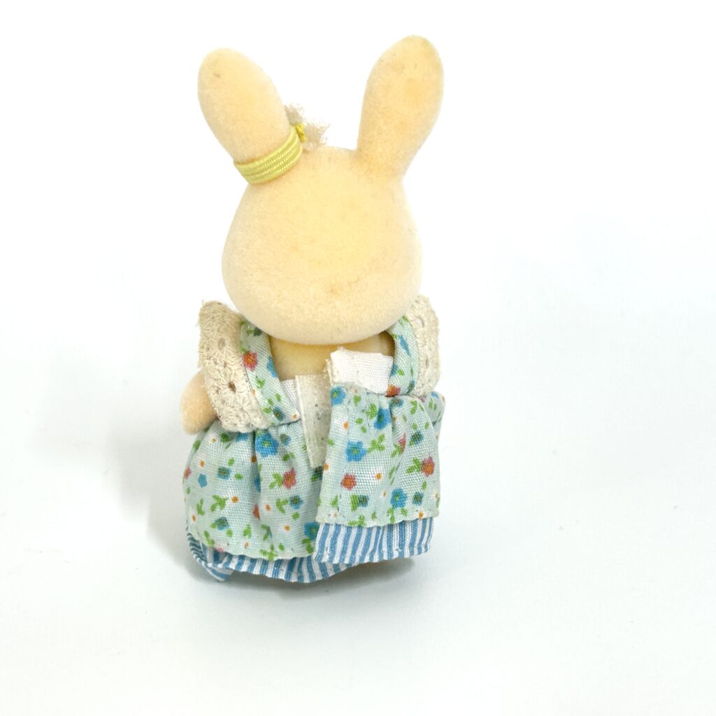 [used] Flower Garden Rabbit Girl Blue Dress Hanazono 2020 Sylvanian Families Calico Critters