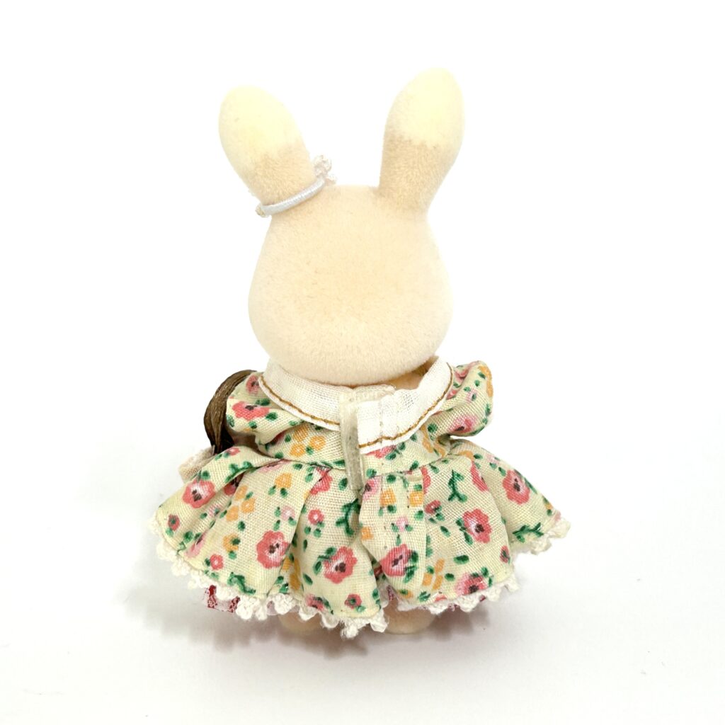 [used] Wildflower Rabbit Girl Nonohana Yellow Dress Grinpa 2014 Sylvanian Families Calico Critters