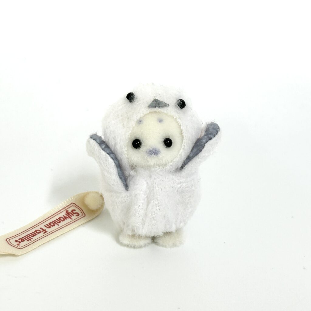 [used] Key Chain Shimaenaga Long Tailed Tit Seal Baby 2024 Sylvanian Families Calico Critters