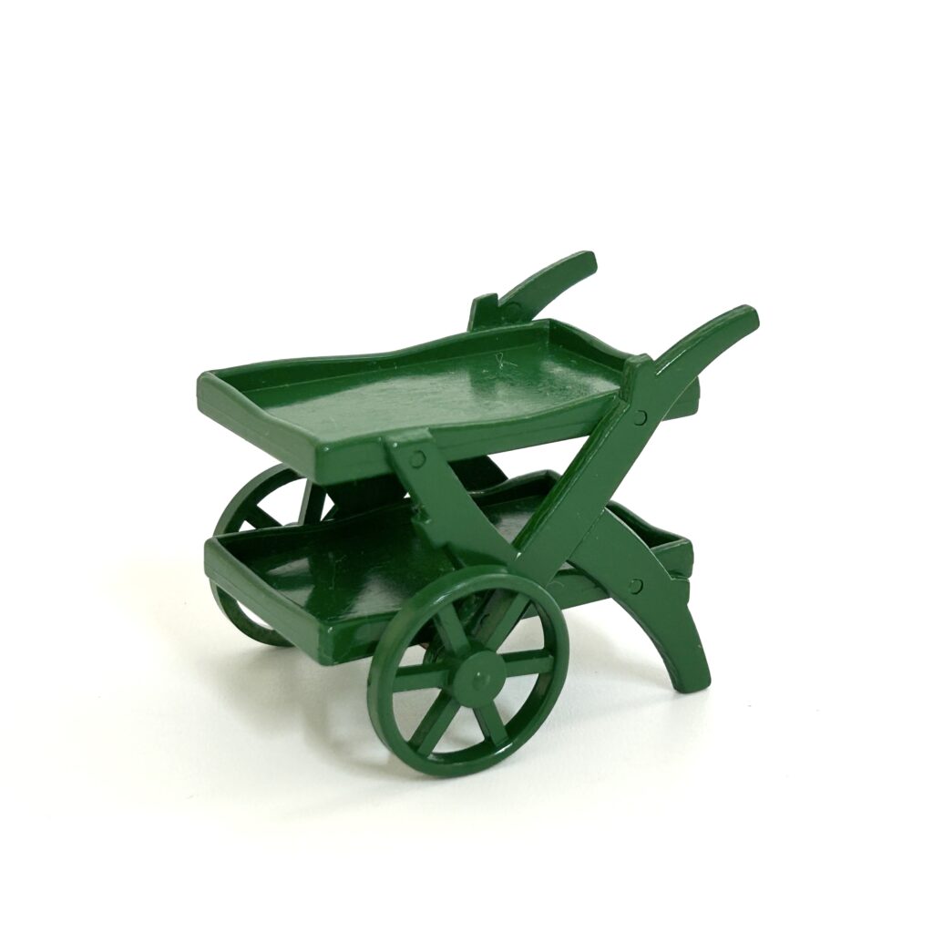 [used] Vintage Green Wagon 1986 KA-37 Sylvanian Families Calico Critters