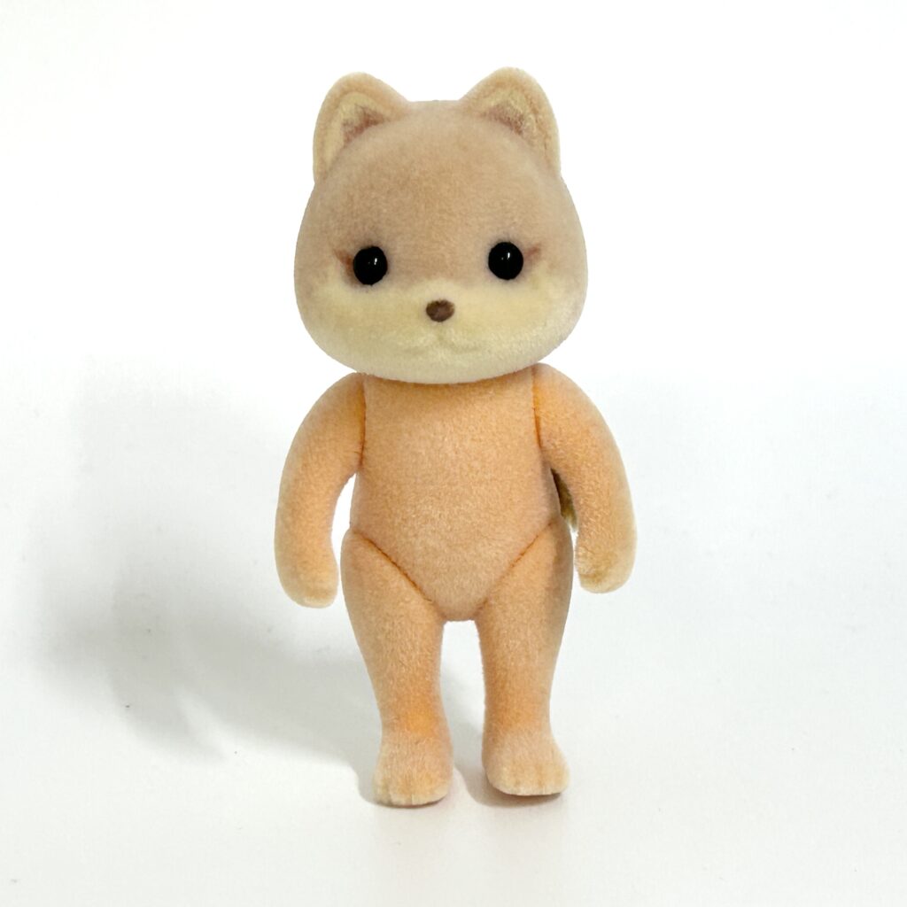 [used] Town Series Caramel Dog Older Sister Sylvanian Families Calico Critters