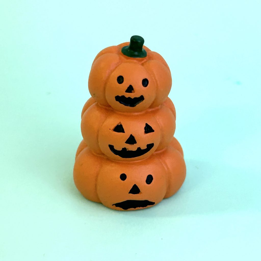 Resine Ornement Citrouille Halloween à Trois Niveaux Cuisine Naturelle