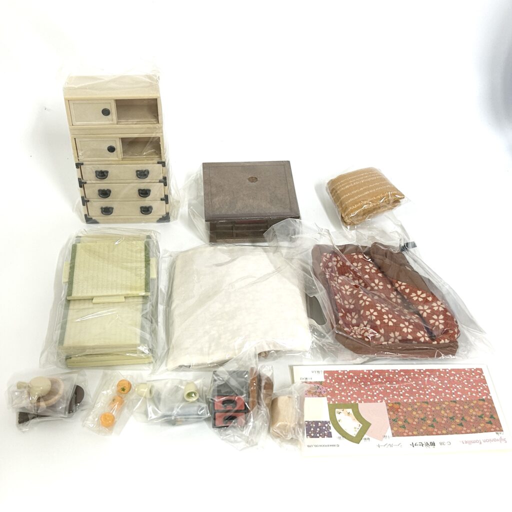 [used] 20th Anniversary Japanese Home Set 2004 C-38 Sylvanian Families Calico Critters