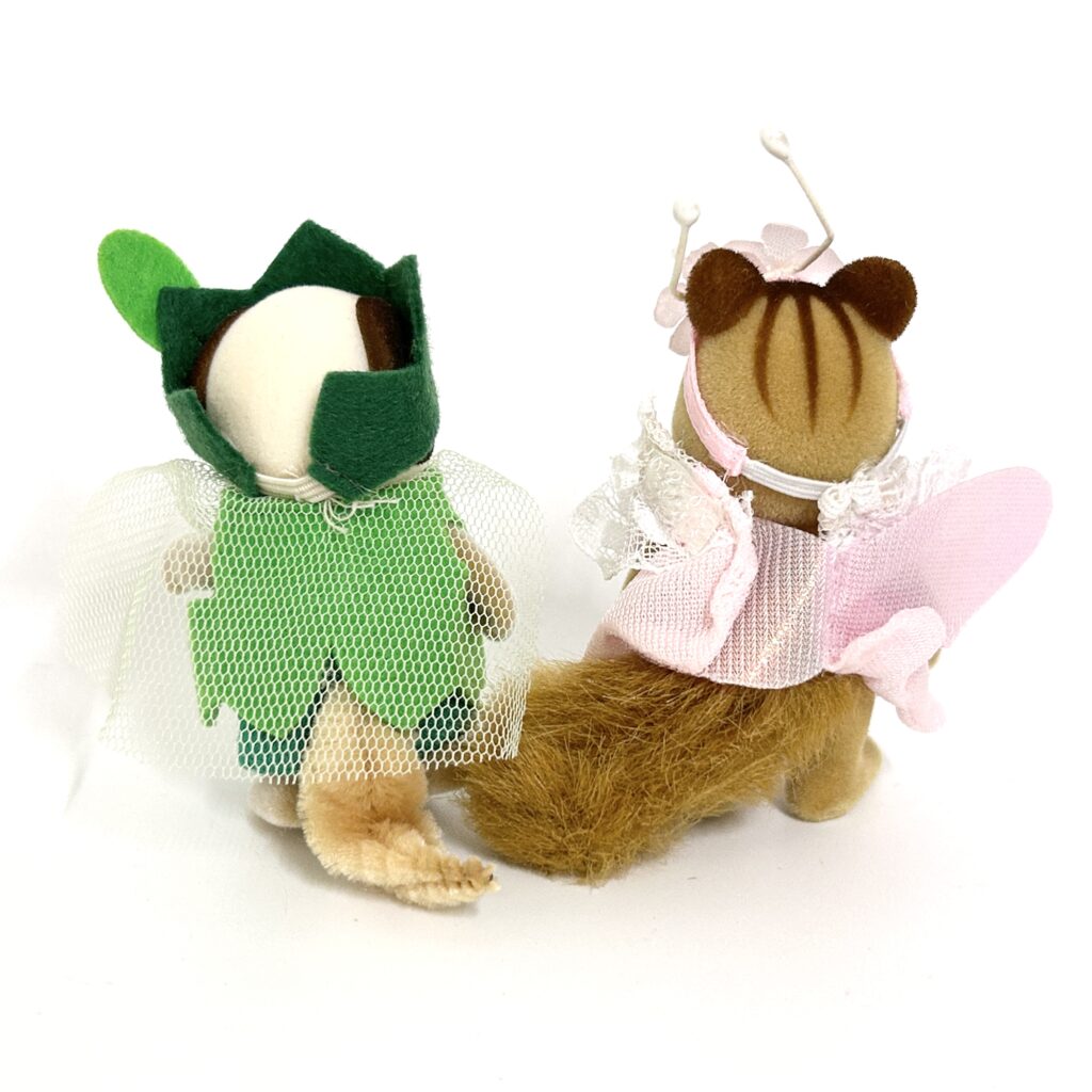 [used] Vintage 15th Anniversary Carnival Fairy Set 1999 C-03 Sylvanian Families Calico Critters