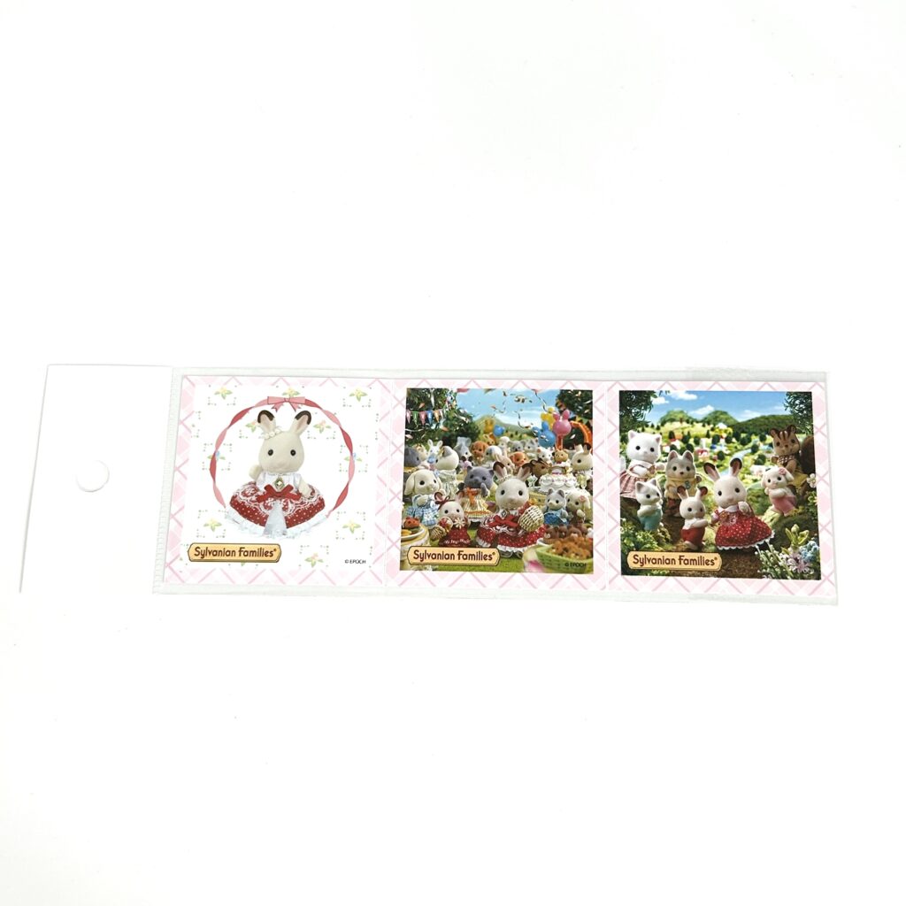 Photo Chips Anniversary Friends Chocolate Rabbit Girl 40th Anniversary Exhibition Sylvanian Families Calico Critters