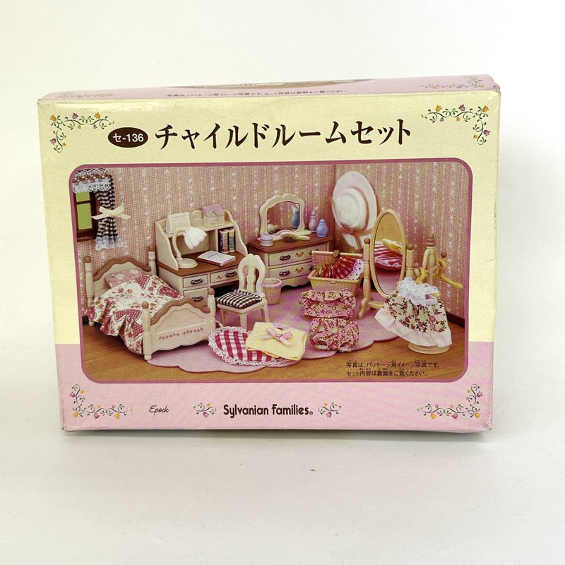 [Used] CHILD ROOM SET Japan SE-136 2003 Retired Sylvanian Families