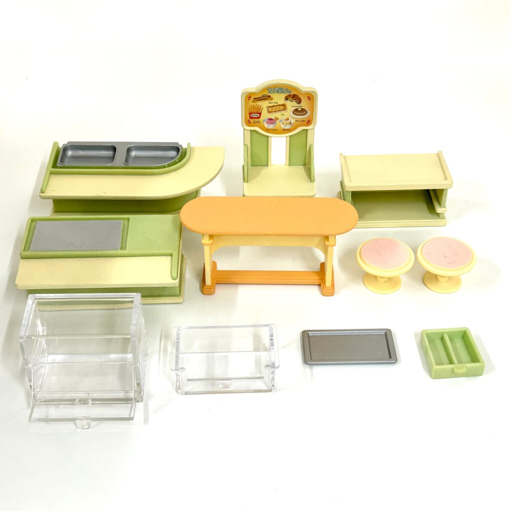[used] Vintage Brunch Stand 1999 MI-09 Sylvanian Families Calico Critters