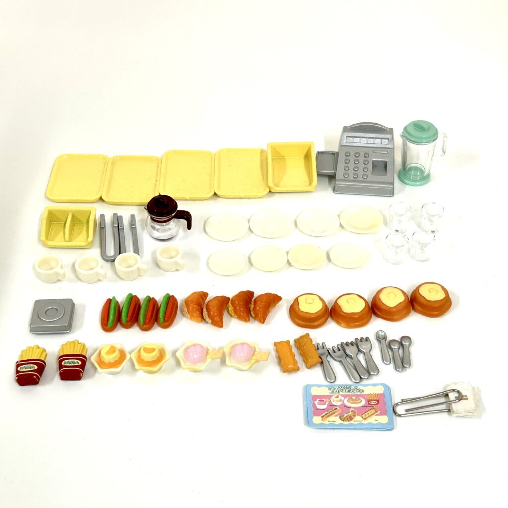 [used] Vintage Brunch Stand 1999 MI-09 Sylvanian Families Calico Critters