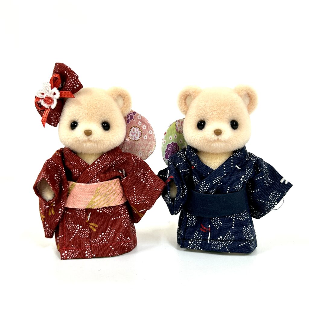 Father and Mother Yukata Set Handmade