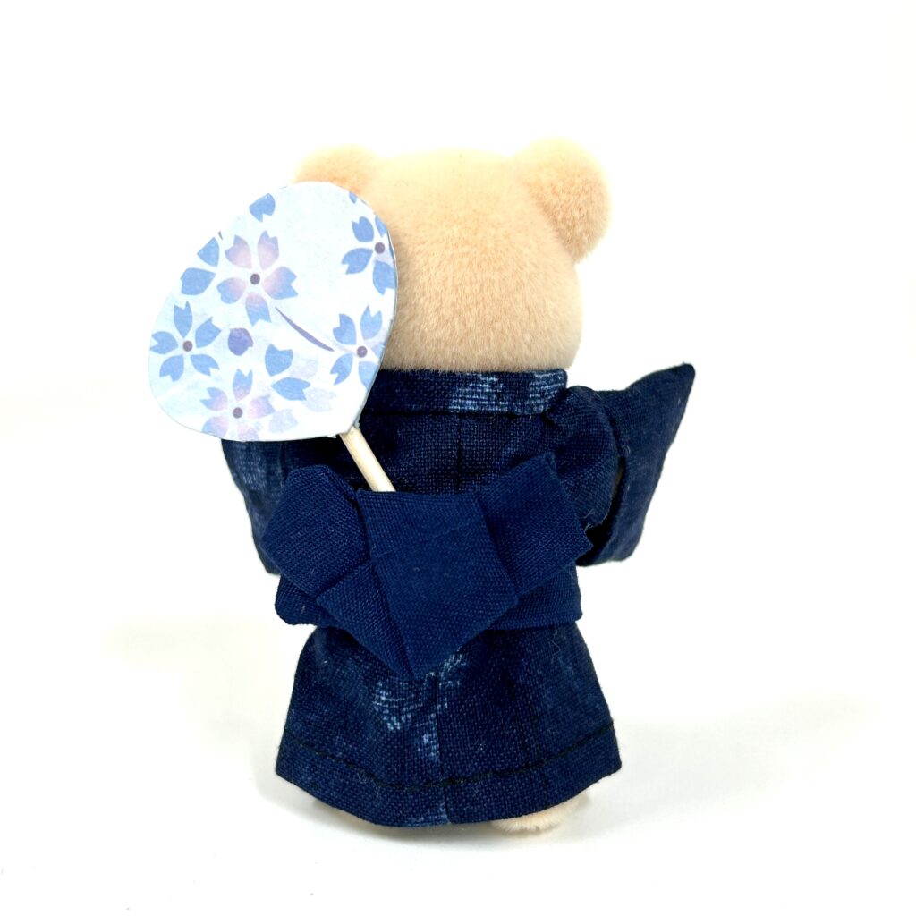 Father Yukata Navy Handmade