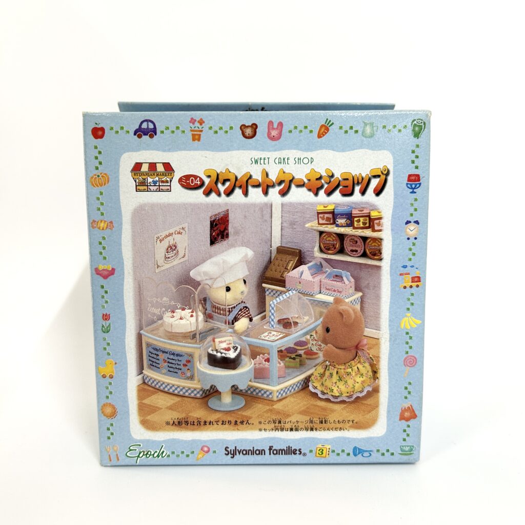 [used] Vintage Sweet Cake Shop 1998 MI-04 Sylvanian Families Calico Critters
