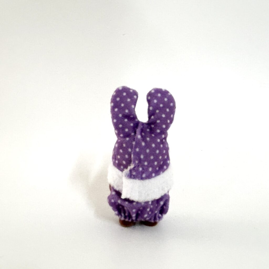[used] Baby Colorful Rabbit Costume Purple Brown Rabbit 2025 Sylvanian Families Calico Critters