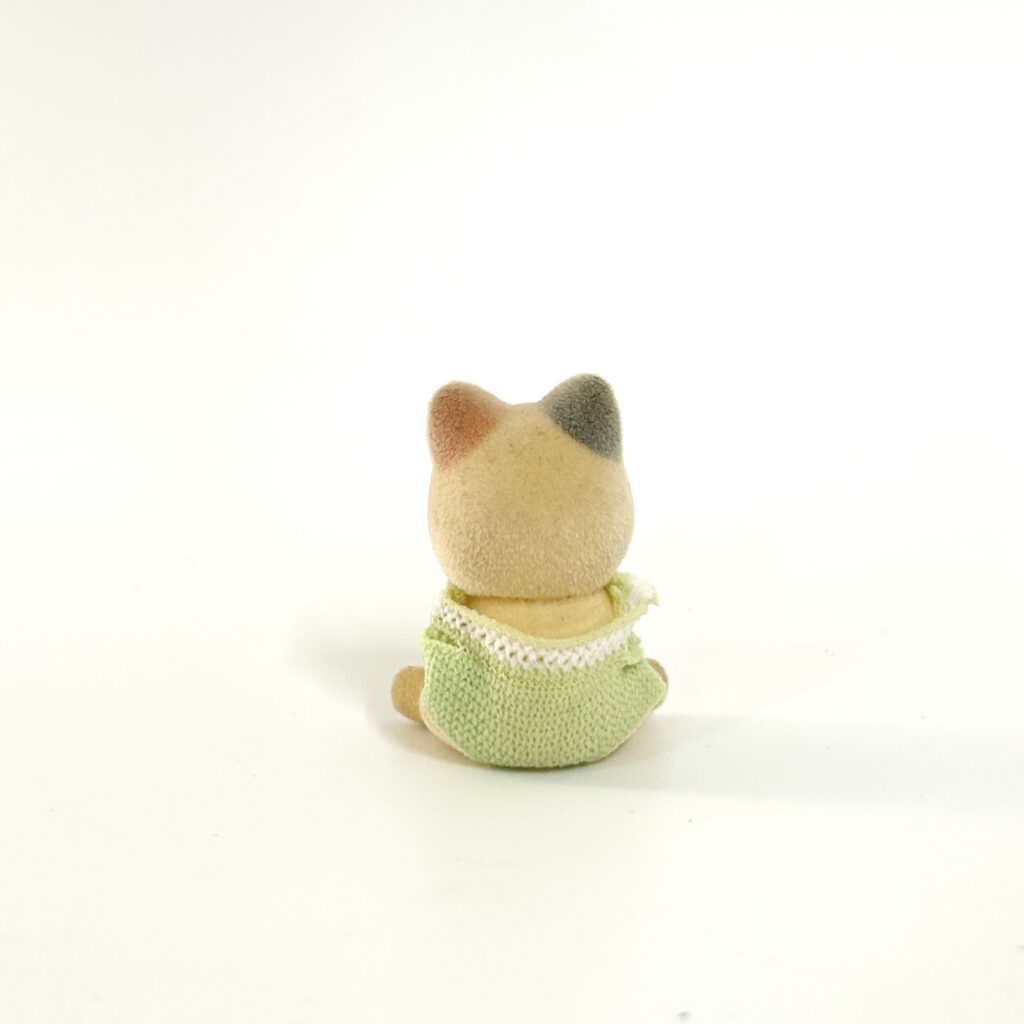 [used] Whiskers Spotted Cat Baby Sylvanian Families Calico Critters