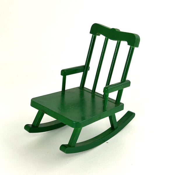 [Used] GREEN ROCKING CHAIR Epoch Japan Sylvanian Families