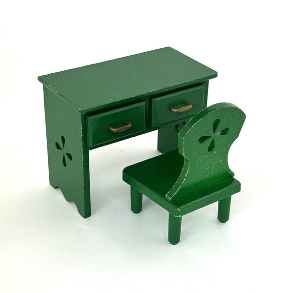 [Used] GREEN DESK Epoch Japan Sylvanian Families