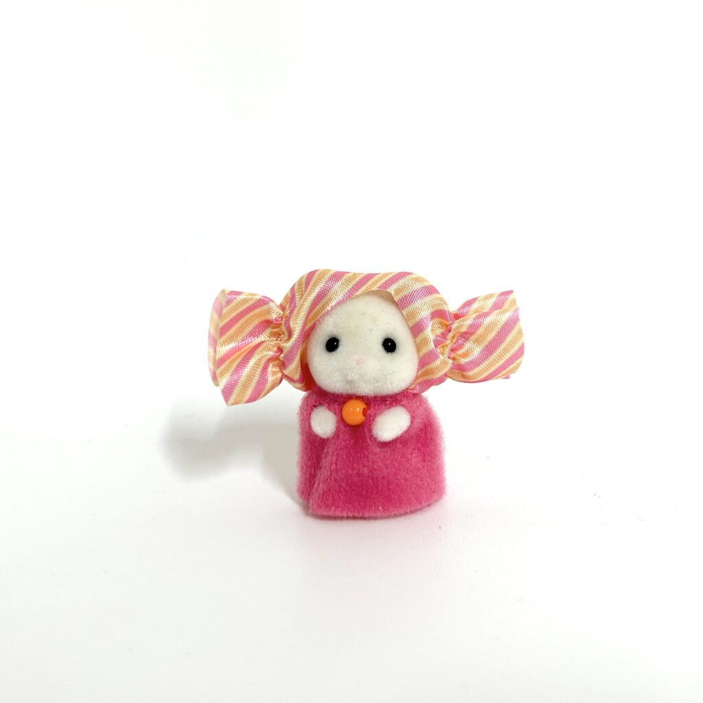 [used] Delicious Parade Little Marshmallow Mouse Baby Familymart 2024 Sylvanian Families Calico Critters