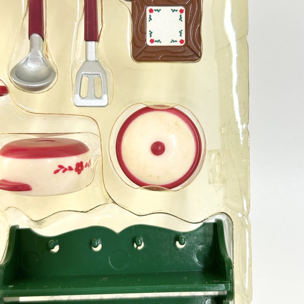 [used] Vintage Kitchen Grill Set 1996 KA-74 Sylvanian Families Calico Critters