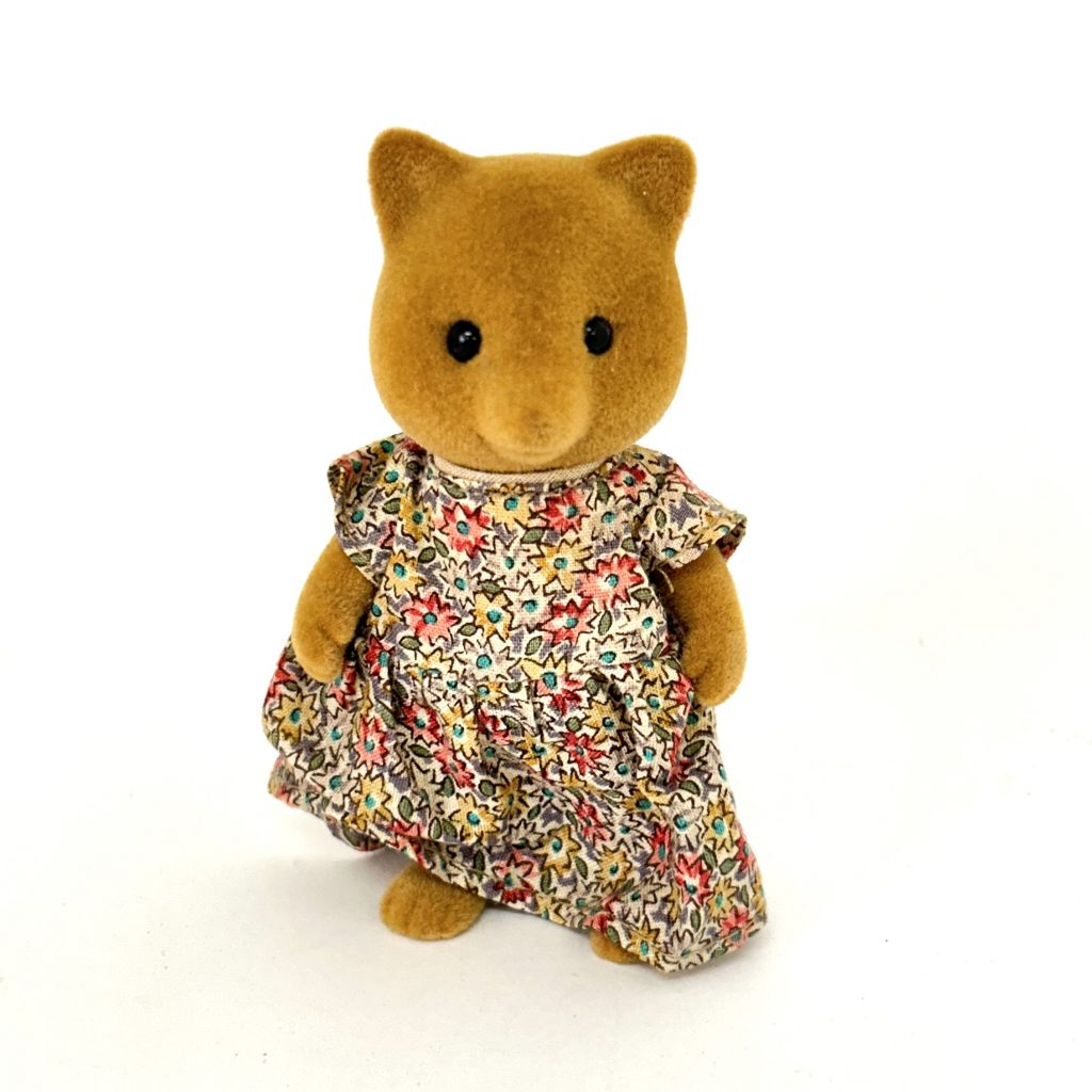 [Used] Vintage FOX MOTHER Epoch Japan Sylvanian Families