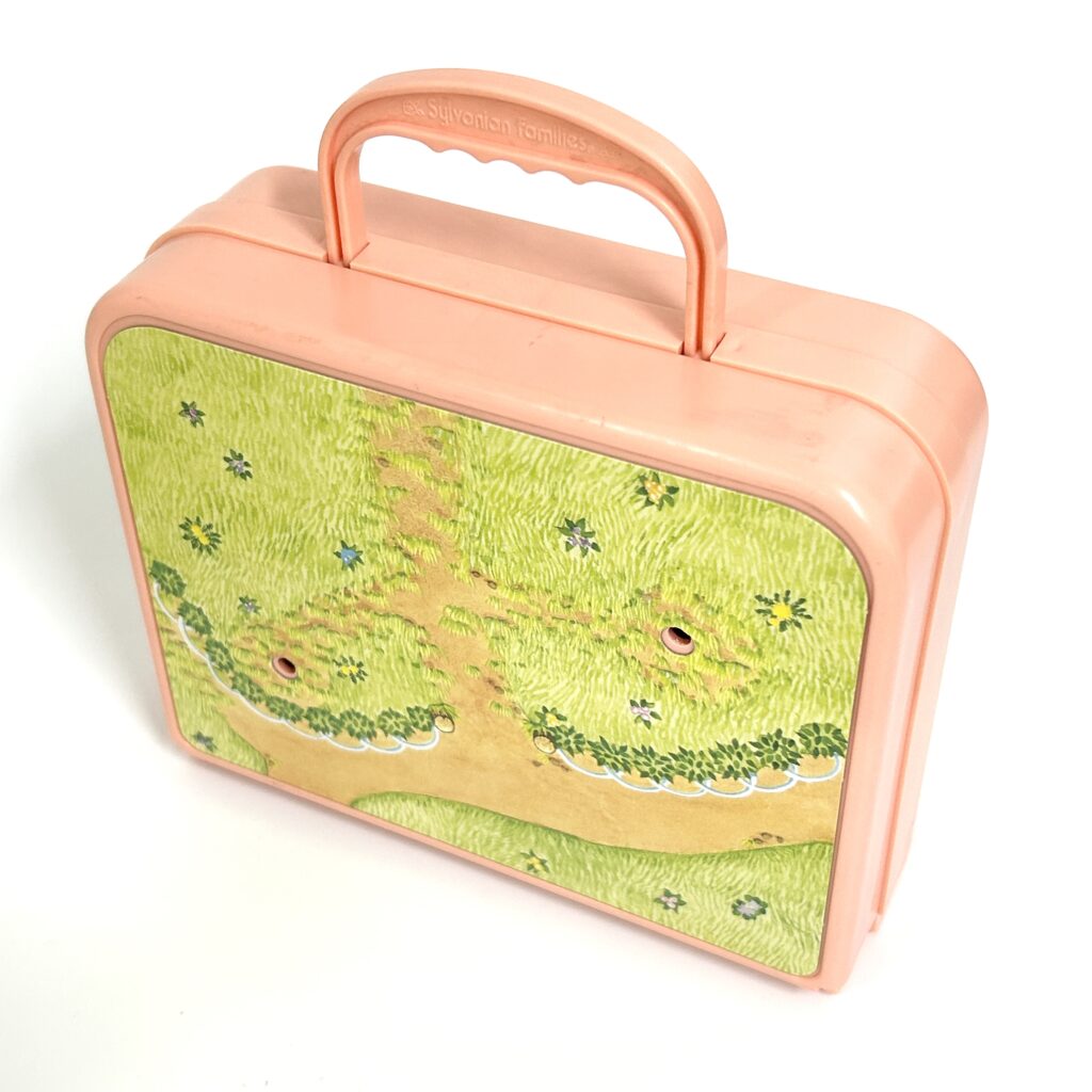 [used] Vintage Pocket Bag Forest's Big house 1993 Sylvanian Families Calico Critters