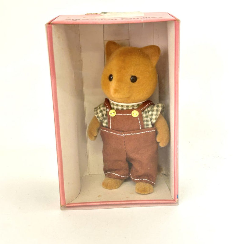 [Used] Vintage FOX FATHER Epoch Japan Sylvanian Families