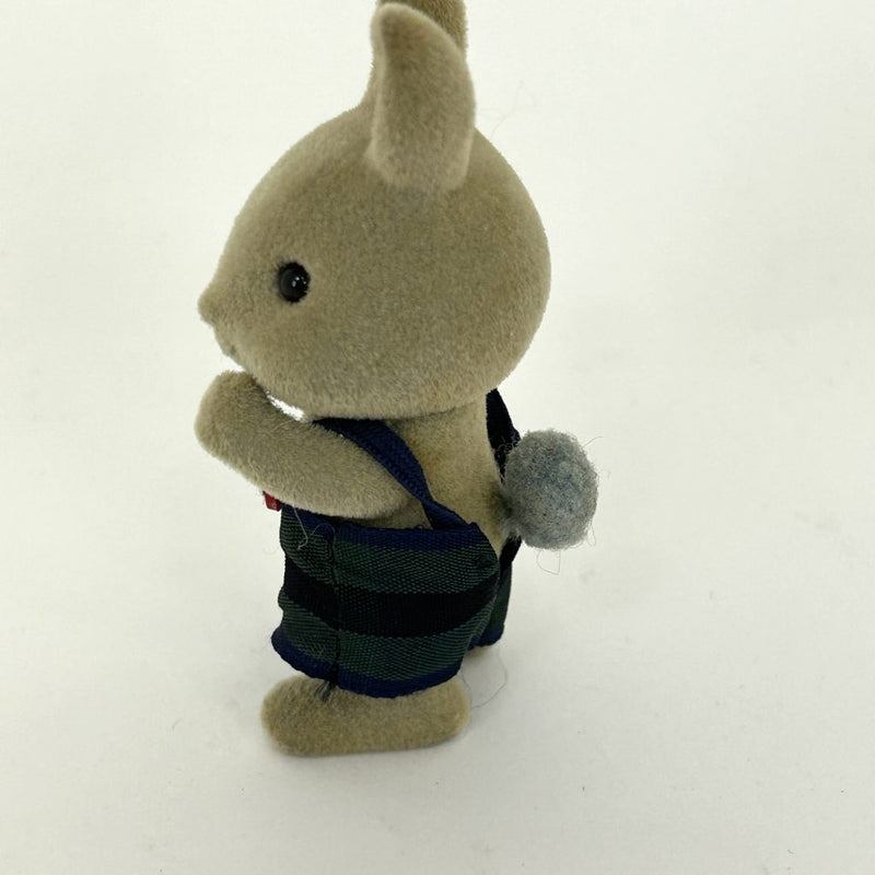 [Used] Vintage GRAY RABBIT SIBLINGS Epoch Japan Sylvanian Families