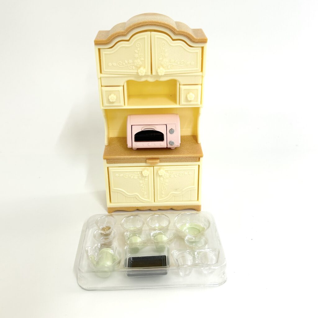 [used] Cupboard and Toaster Set KA-419 Sylvanian Families Calico Critters