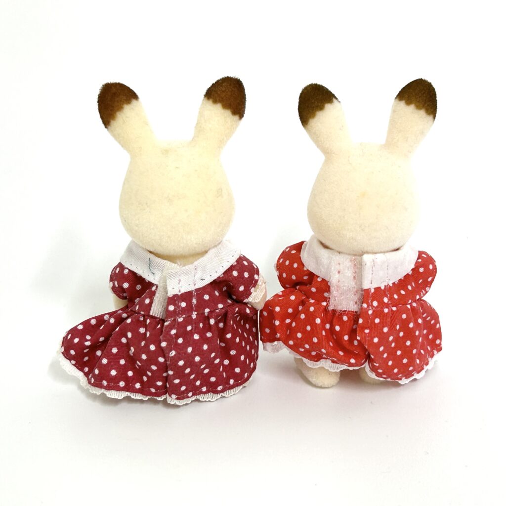 [used] Chocolate Rabbit Girls Sylvanian Families Calico Critters