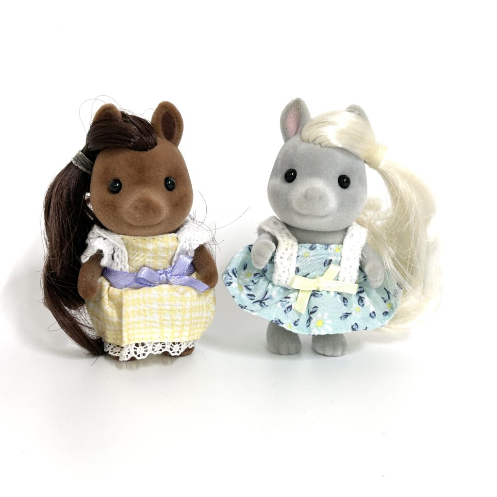[used] Stylish Pony Friends Set 2021 FU-17 Sylvanian Families Calico Critters
