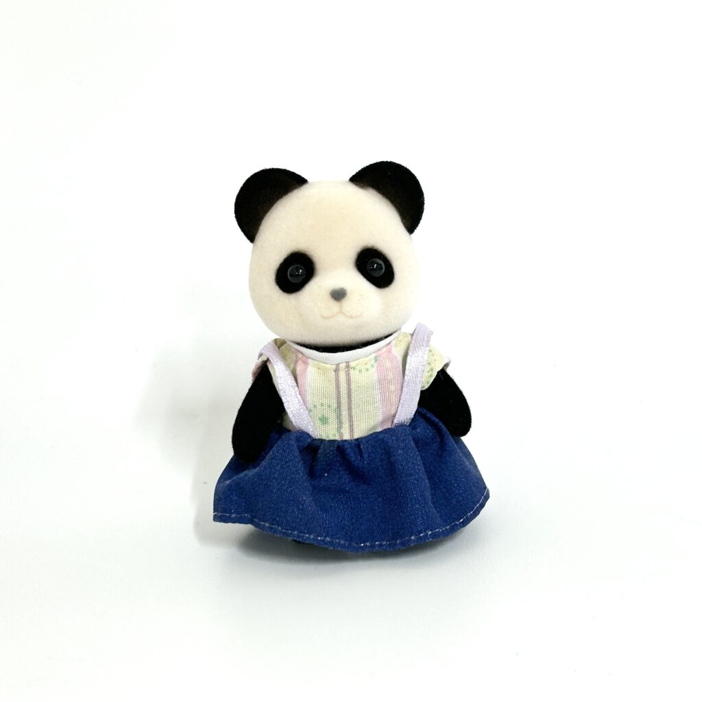[used] Panda Girl Sylvanian Families Calico Critters