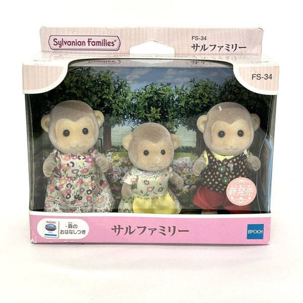 [Used] MONKEY FAMILY FS-34 Epoch Japan 2018 Sylvanian Families