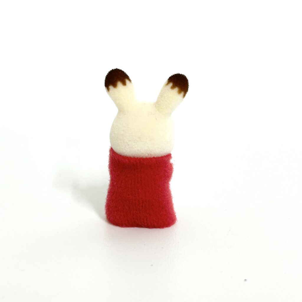 [used] Chocolate Rabbit Little Baby -Sleepy- 2023 Sylvanian Families Calico Critters