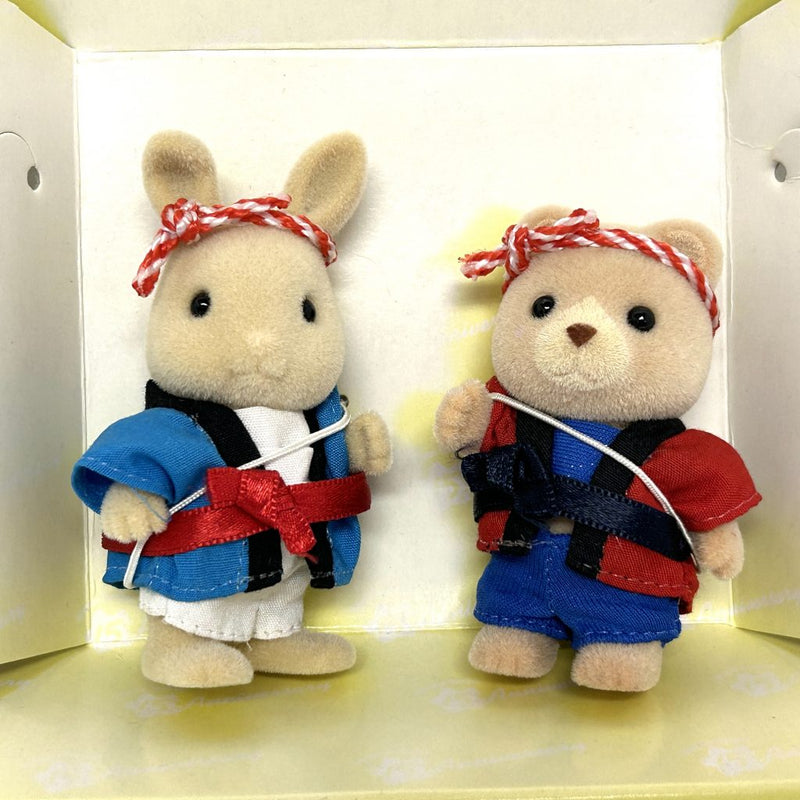 [Used] 15th ANNIVERSARY CARNIVAL JAPANESE FESTIVAL SET Japan Sylvanian Families