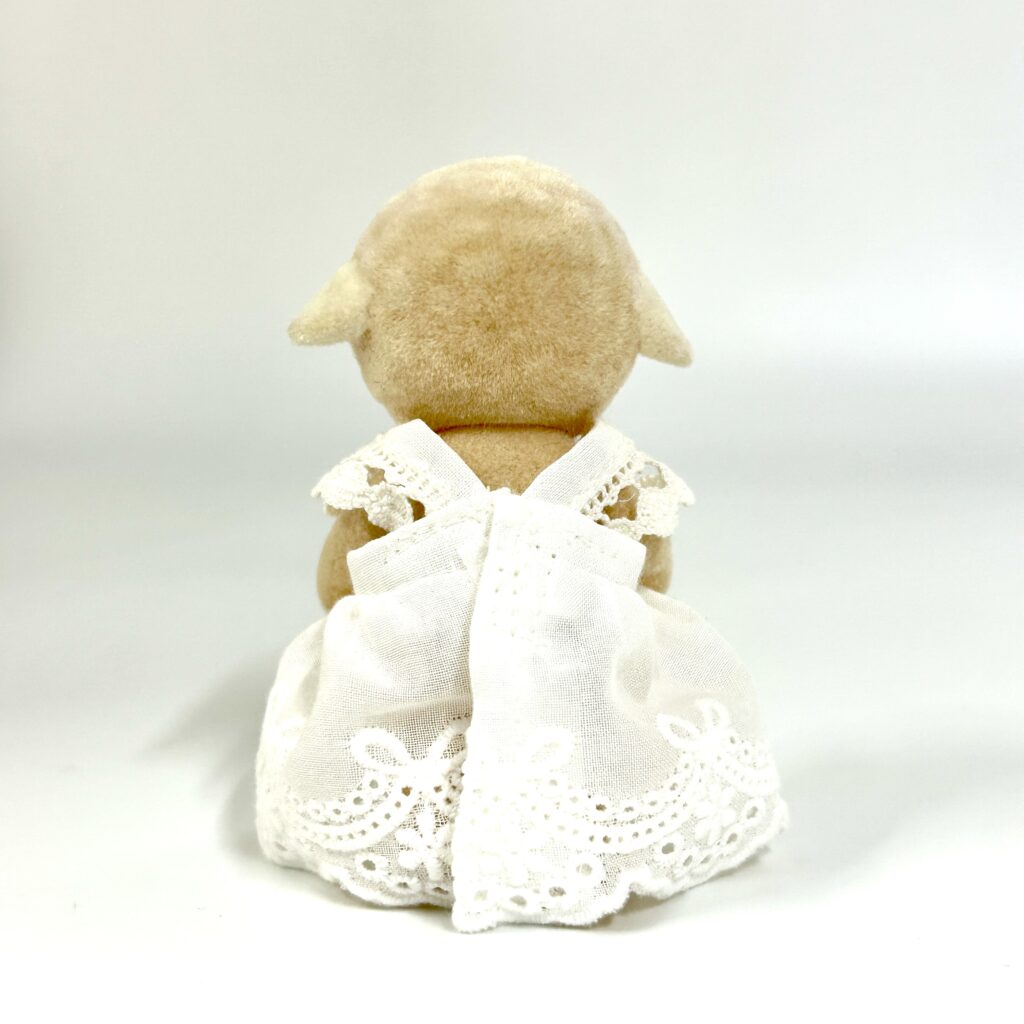 Mother Summer White Dress Handmade