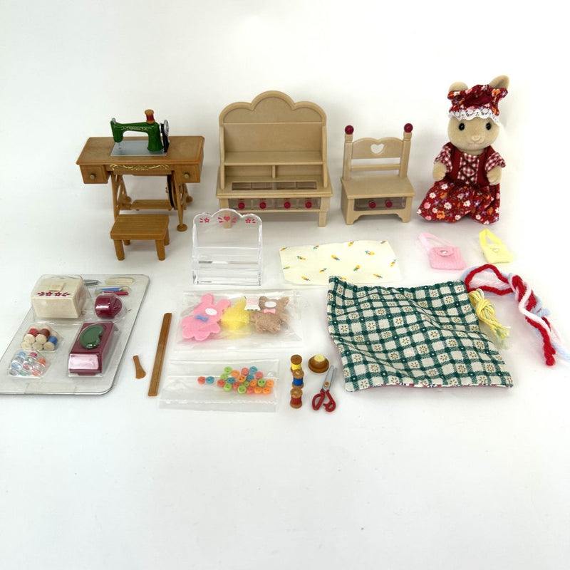 [二手] IVORY RABBIT'S SEWING SHOP MI-40 日本 Sylvanian Families