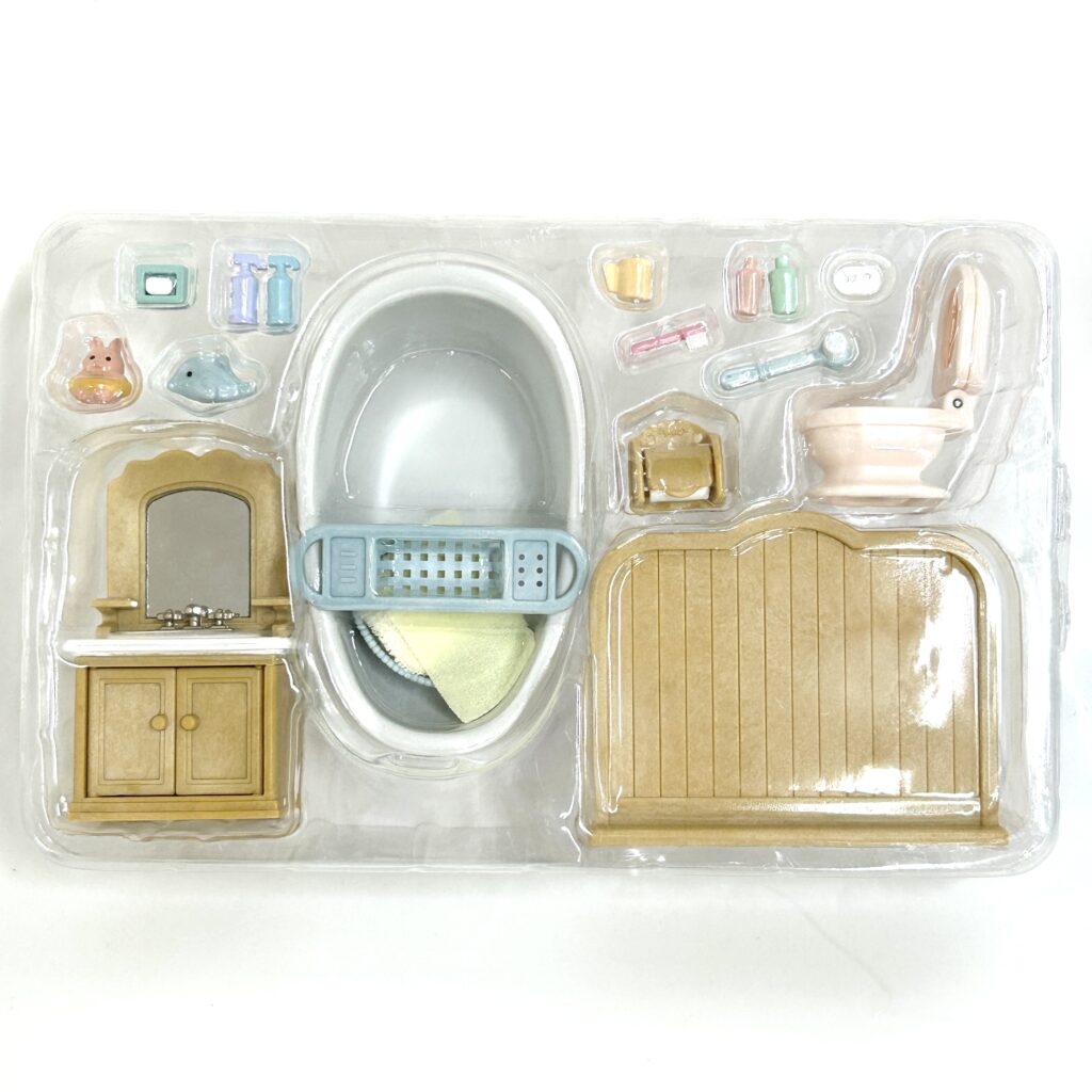 [used] Bathroom Set Sylvanian Families Calico Critters