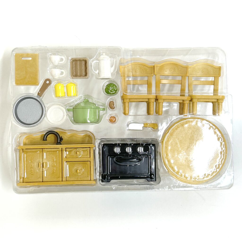 [used] Dining Room Set Sylvanian Families Calico Critters
