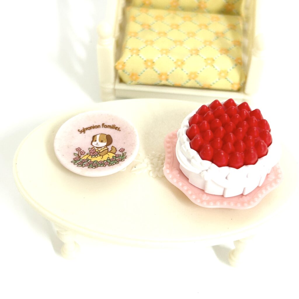 [used] Armchair Cake Set Sylvanian Families Calico Critters