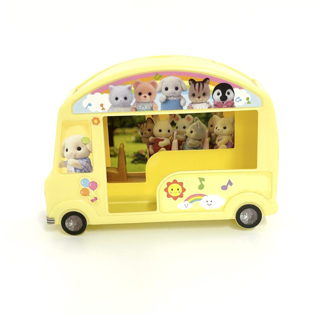 [used] Nursery School Bus Tissue Case McDONALD'S