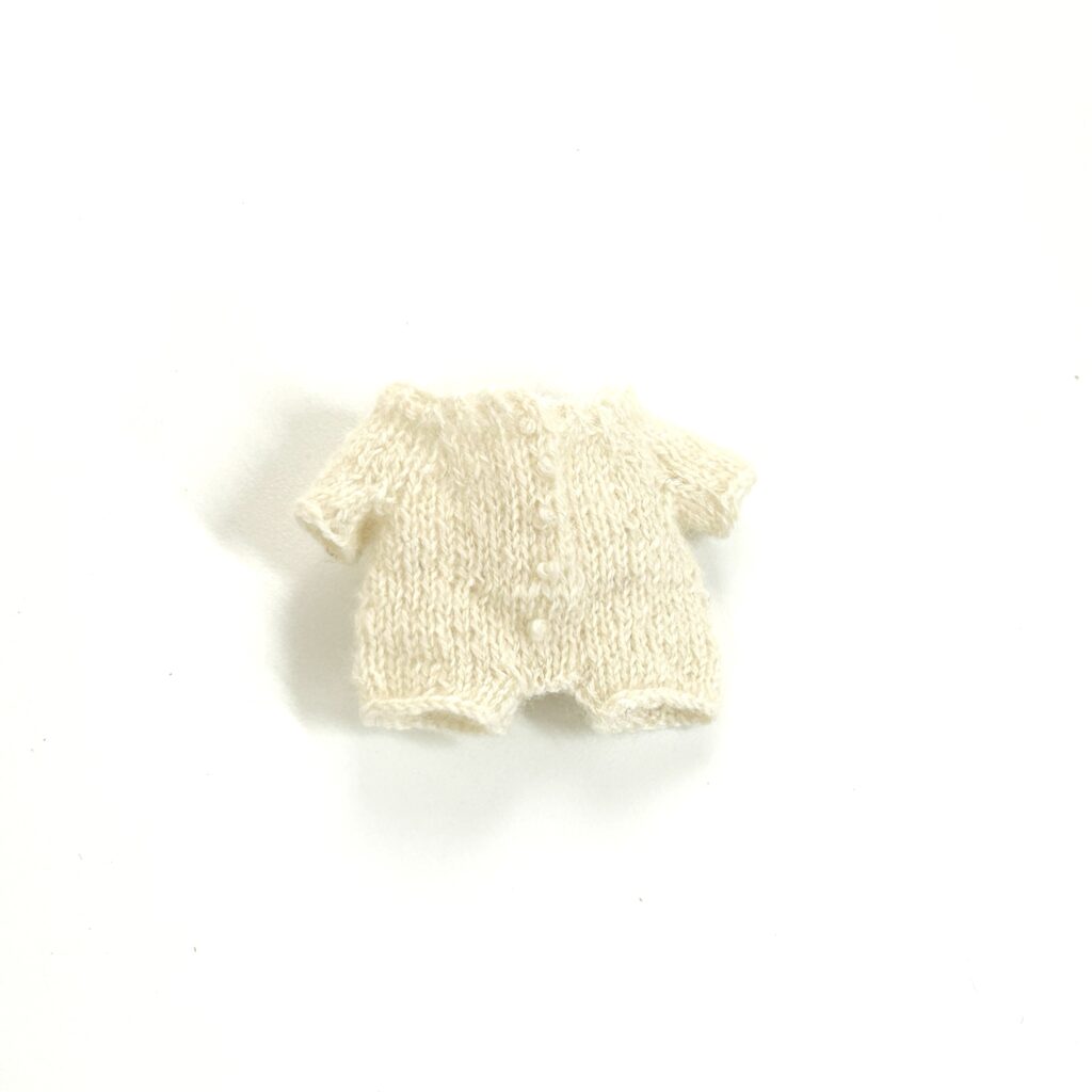 White Union Suit Handmade
