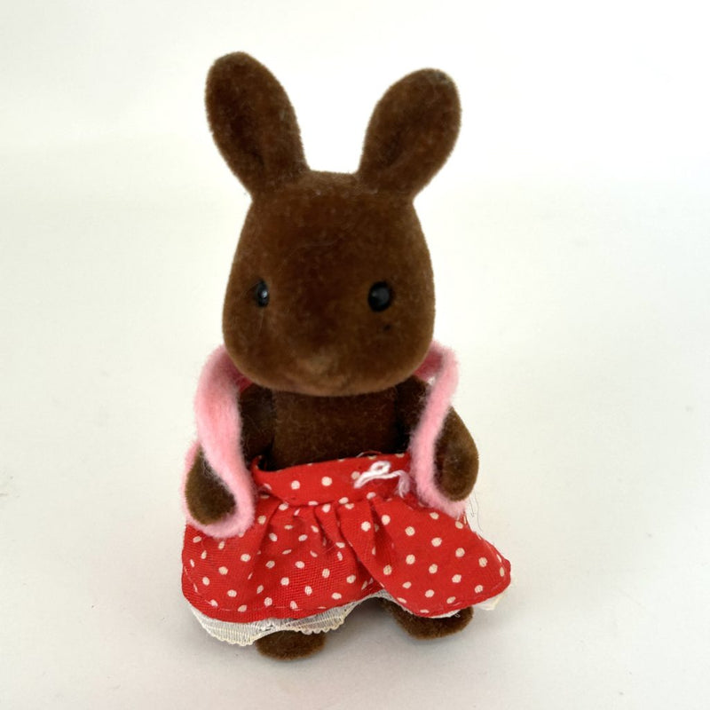 [Used] BROWN RABBIT FAMILY Epoch Japan Sylvanian Families