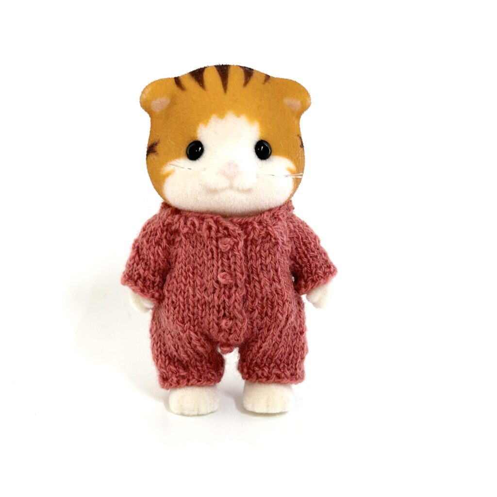 Red Union Suit Handmade
