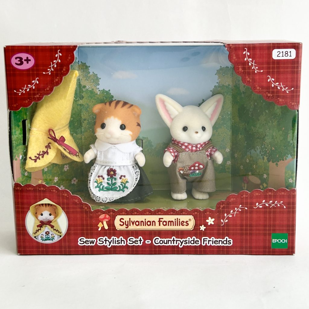 Sew Stylish Set Countryside Friends 2181 Sylvanian Families Calico Critters