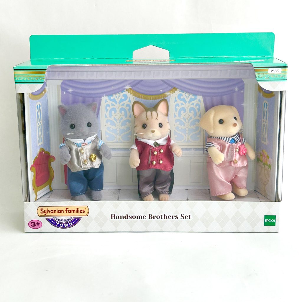 Town Series Handsome Brothers Set 2135 Sylvanian Families Calico Critters