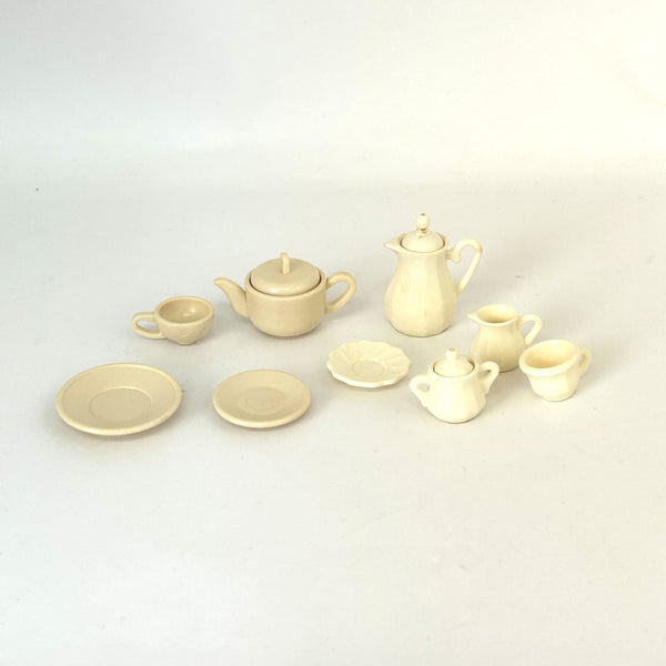 [Used] MINIATURE TEA SET Japan Does not apply