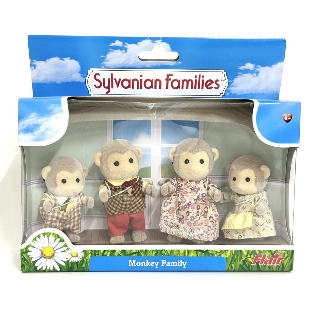 [used] Monkey Family Flair 4434F Sylvanian Families Calico Critters