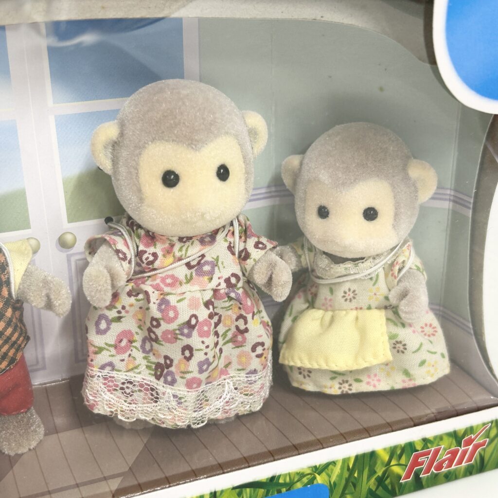 [used] Monkey Family Flair 4434F Sylvanian Families Calico Critters
