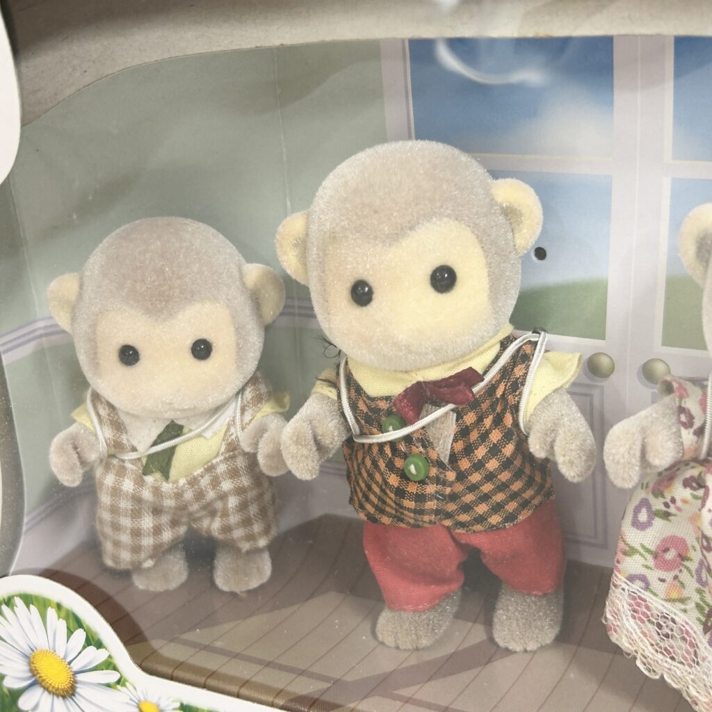 [used] Monkey Family Flair 4434F Sylvanian Families Calico Critters